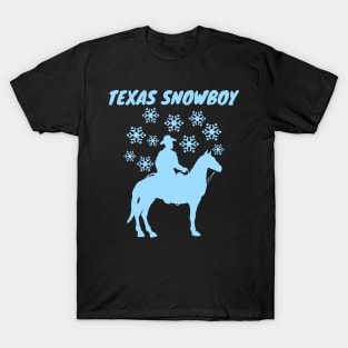 Texas Snowboy Snovid 21 Gift for Cowboy Survivor T-Shirt